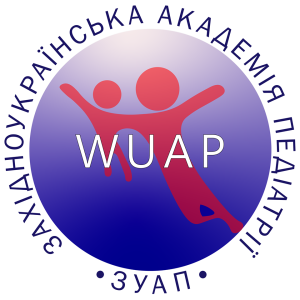 ЗУАП- Західноукраїнська академія педіатрії WUAP logo
